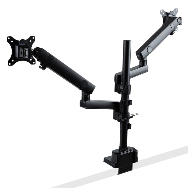 StarTech.com ARMDUALPIVOT skærmbeslag og -stativer 81,3 cm (32") Skrivebord Sort