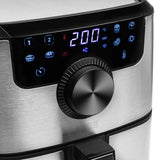 Princess 182037 Enkelt 4,5 L Enkeltstående 1500 W Varmluftsteger Sølv