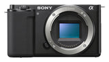 Sony α ZV-E10 MILC krop 24,2 MP CMOS 6000 x 4000 pixel Sort