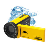Aquapix WDV5630 Håndholdt videokamera 13 MP 4K Ultra HD Gul