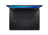 Acer TravelMate Spin B3 TMB312RN-31-TCO-P9GM Intel® N N250 Hybrid (2-i-1) 31 cm (12.2") Berøringsskærm WUXGA 16 GB LPDDR5x-SDRAM 256 GB SSD Wi-Fi 6E (802.11ax) Windows 11 Pro Education Sort