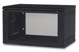 APC AR106 stativ 6U Vægmonteret stativ Sort