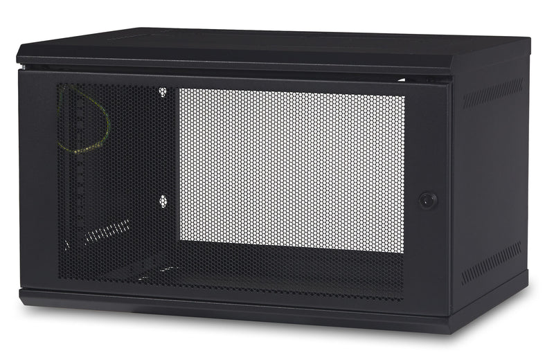APC AR106 stativ 6U Vægmonteret stativ Sort