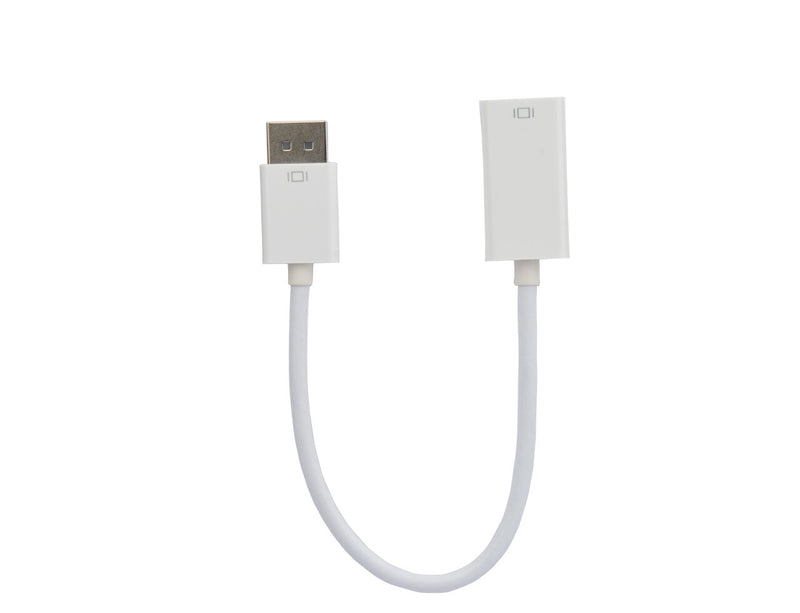 Prokord DP-H-W videokabel adapter 0,2 m DisplayPort HDMI Hvid
