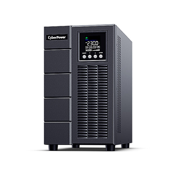 CyberPower OLS3000EA UPS-enhed Dobbeltkonvertering (online) 3 kVA 2700 W 8 AC stikkontakt(er)