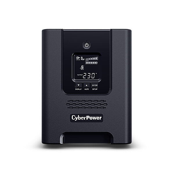 CyberPower PR3000ELCDSXL UPS-enhed Interaktivt indgangsstik 3 kVA 2700 W 9 AC stikkontakt(er)