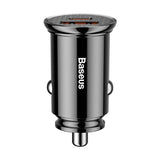 Baseus CCALL-YS01 oplader til mobil enhed Universel Sort Cigartænder Hurtig opladning Automatisk