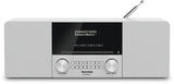 TechniSat DIGITRADIO 3 Personligt Analog & digital Rustfrit stål, Hvid