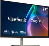 Viewsonic VP Series VP2766-2K computerskærm 68,6 cm (27") 2560 x 1440 pixel Quad HD LED Sølv, Sort