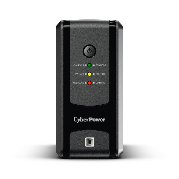 CyberPower UT850EG-FR UPS-enhed Interaktivt indgangsstik 0,85 kVA 425 W 3 AC stikkontakt(er)