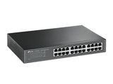 TP-Link TL-SG1024D netværksswitch Ikke administreret Gigabit Ethernet (10/100/1000) Grå