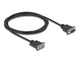 DeLOCK 87834 serielkabel Sort 2 m RS-232