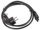 Lanberg CA-C5CA-11CC-0018-BK el-ledning Sort 1,8 m CEE7/7 C5 forbinder