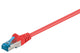Goobay 94149 netværkskabel Rød 0,25 m Cat6a S/FTP (S-STP)