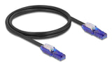 DeLOCK 80926 netværkskabel Sort, Violet 1 m Cat6 U/UTP (UTP)