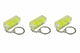 Kabelmeister TOOL-003-3 niveau 0,04 m Transparent, Gul