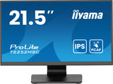 iiyama ProLite T2252MSC-B2AG computerskærm 54,6 cm (21.5") 1920 x 1080 pixel Fuld HD LCD Berøringsskærm Sort