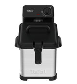 Tefal FR5030 Enkelt Enkeltstående 3000 W Frituregryde Sort, Rustfrit stål