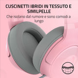 Razer RZ04-04730200-R3M1 hovedtelefoner/headset Ledningsført Opkald/musik Rose