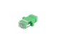 Lanberg FA-SCAP-SS01-0001-TR fiber adapter SC/APC 1 stk Grøn