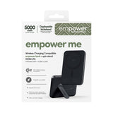 PanzerGlass empower™ by ® empower™ Bank m. Spin Stand | 5000mAh | Space Black