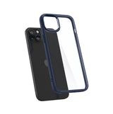 Spigen Crystal Hybrid mobiltelefon etui 17 cm (6.7") Cover Marineblå, Transparent