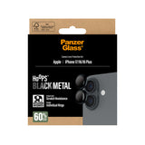 PanzerGlass ® Hoops® Kameralinsebeskytter Sort iPhone 17 | iPhone 16 | 16 Plus