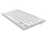 Inca IBK-569BT tastatur Hjem Bluetooth Metallic, Sølv