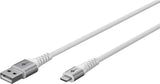 Goobay 74513 Lightning kabel 3 m Hvid