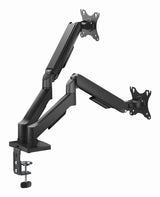 Gembird MA-DA2U-01 skærmbeslag og -stativer 81,3 cm (32") Skrivebord Sort
