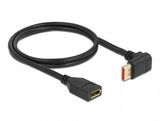 DeLOCK 87080 DisplayPort kabel 1 m Sort