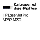 HP Original 201A LaserJet-tonerpatron, gul