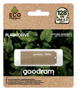 Goodram UME3 Eco Friendly USB-nøgle 128 GB USB Type-A 3.2 Gen 1 (3.1 Gen 1) Brun