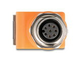 DeLOCK 60668 kabel kønsskifter M12 RJ45 Orange