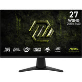 MSI MAG 275QF E20 computerskærm 68,6 cm (27") 2560 x 1440 pixel Wide Quad HD LCD Sort
