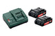 Metabo 685161000 ledningsfrit batteri / ledningsfri oplader Batteri- og opladersæt