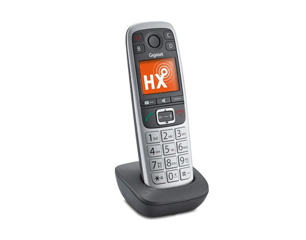 Gigaset E560HX Analog/DECT-telefon Nummervisning Sort