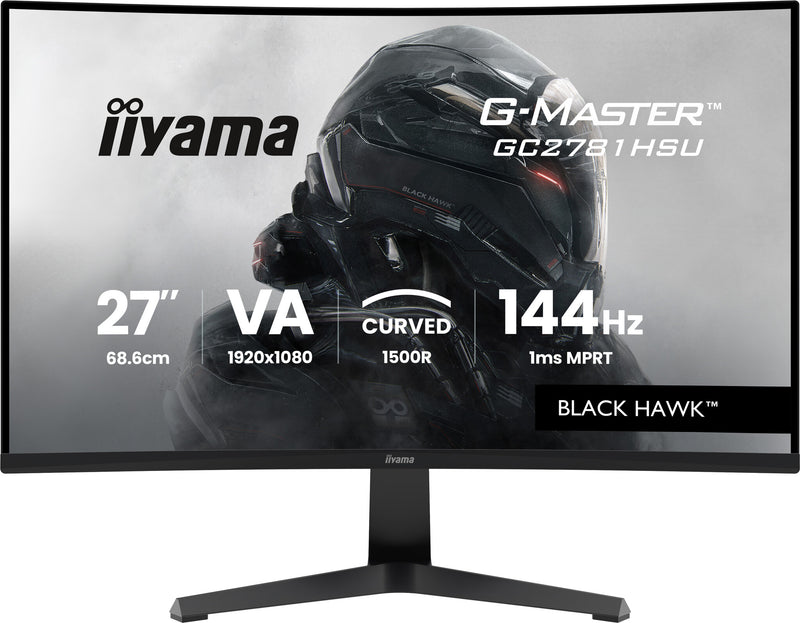 iiyama G-MASTER GC2781HSU-B1 computerskærm 68,6 cm (27") 1920 x 1080 pixel Fuld HD LCD Sort