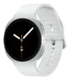 Samsung Galaxy Watch 8 3,81 cm (1.5") AMOLED 44 mm Digital 480 x 480 pixel Berøringsskærm Sølv Wi-Fi GPS (satellit)