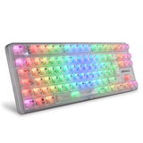 Sharkoon 4044951040131 tastatur Spil USB QWERTZ Tysk Hvid