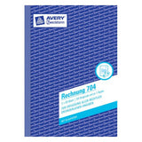 Avery 704 administrationsbog Hvid
