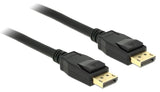 DeLOCK 3m Displayport 1.2a Sort
