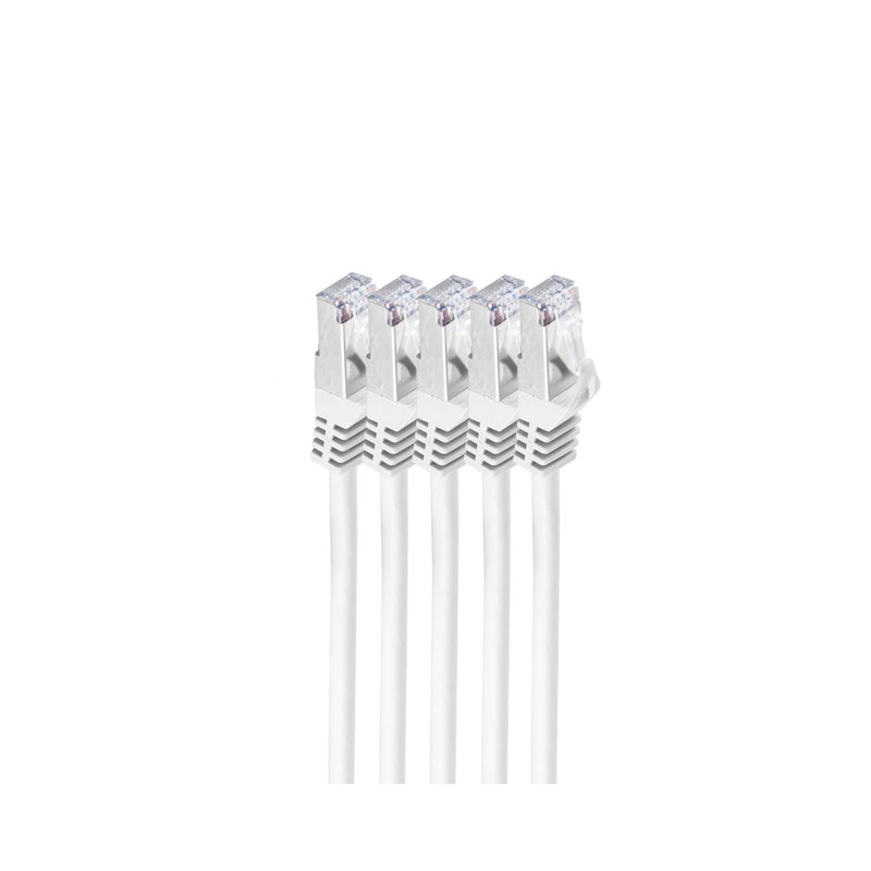 shiverpeaks BS75513-W-SET5 netværkskabel Hvid 3 m Cat7 S/FTP (S-STP)