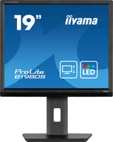 iiyama ProLite B1980S-B1 computerskærm 48,3 cm (19") 1280 x 1024 pixel VGA LED Sort