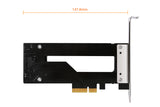 Icy Dock MB840M2P-B interface-kort/adapter Intern M.2