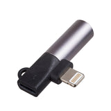 Akyga AK-AD-63 kabel kønsskifter Lightning Jack Sort