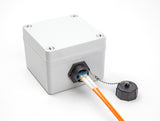 DeLOCK 87886 fiber adapter LC/LC 1 stk Sort, Blå