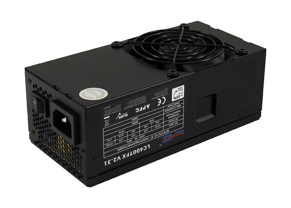 LC-Power LC400TFX V2.31 enhed til strømforsyning 350 W 20+4 pin ATX TFX Sort