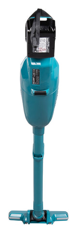 Makita DCL284FZB stav støvsuger & elektrisk kost 2-i-1 stangstøvsuger Batteri Dry Sort, Teal