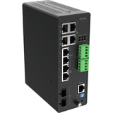 Axis 02621-001 netværksswitch Administreret 10G Ethernet (100/1000/10000) Strøm over Ethernet (PoE) Sort